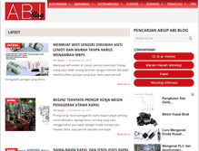 Tablet Screenshot of abi-blog.com